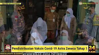 Polres Karimun Kawal  Pendistribusian Vaksin Covid-19