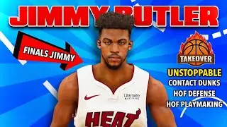 NBA 2K21 JIMMY BUTLER BUILD! SMALL FORWARD 2-WAY SLASHING PLAYMAKER! BEST SF BUILD AFTER PATCH 4!