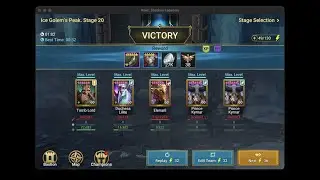 Raid: Shadow Legends Golem 20 speedrun 100% safe