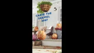 Watch These Pumpkins Transform!🎃| Dremel #shorts