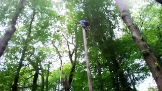 Lake District - Telephone pole stunt