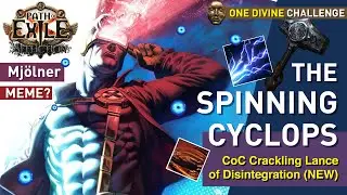 【1 Div Exile | Ep.3】The Spinnin Cyclops | Mjölner CoC Crackling Lance / 