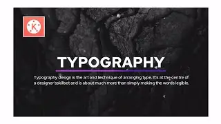 Typography in kinemaster Tutorial | PixelLab | 2021