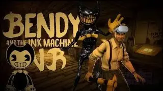 Joey's drew workshop is scary in VR. Bendy and the ink machine VR