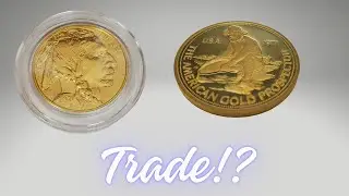 The American Gold Buffalo Traded For Vintage Gold!