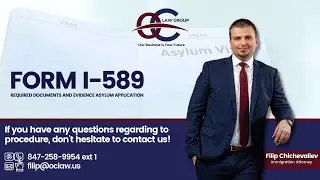Required documents and evidence for Asylum (Form I-589) Application