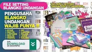 gratis cdr file 500 FILE SETTING BLANGKO UNDANGAN - PENGUSAHA BLANGKO - COREL DRAW