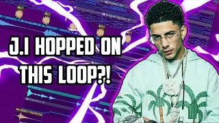 How I Made This CRAZY Loop J.I Hopped on?! l FL Studio Tutorial