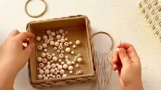 Amazingly beautiful Storage Box with  Cardboard and jute rope #storagebox #cardboardcraft #jute #diy