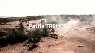 Demonstration firing of newly launched Patria TREMOS mortar system
