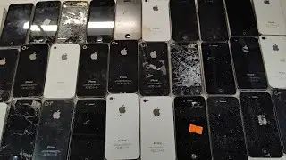 iPhone 4 Restoration. i found a lot of junk iphone 4 in the abandoned land.