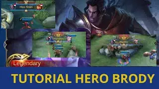 Tutorial Menggunakan Hero Brody Marksman auto Win Legendary