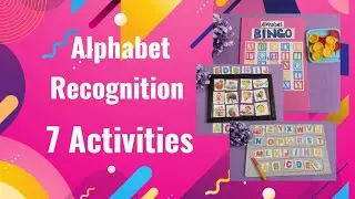 alphabet recognition activities | alphabet activities | activities for kids at home