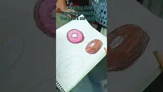 Drawing class | Doughnut color correction |