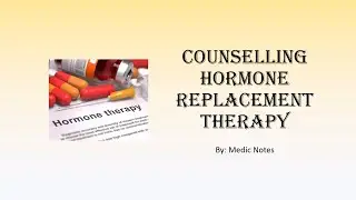 Hormone replacement therapy
