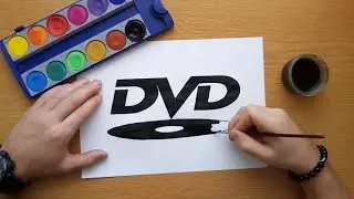 How to draw the DVD logo