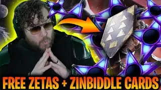INSANE FREE Bonus Zetas and TONS of Zinbiddle Cards in SWGoH - HOARD NOW!