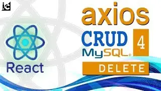 React - AXIOS  CRUD (#4) - DELETE - Menghapus Data