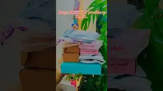 🤩Huge MEESHO Jewellery haul🌼 #meesho #meeshojewellery #affordable #shorts #meeshohaul #jewellery