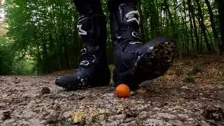 Tech 10 MX Boots stomping old Eggs
