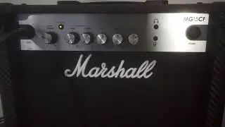 Marshall MG 15 CF Carbon Fiber Review de Amplificador Caixa de Som (PT-BR)