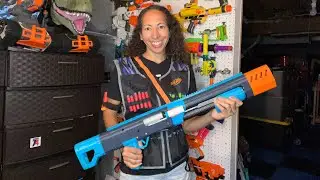 3D Printed Shell Ejecting Blaster: Spring Thunder