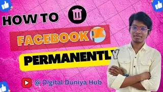 How to Delete Facebook Page Permanently by Suraj Kumar | Digital Duniya Hub