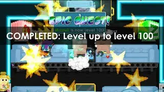 Getting level 100! | Growtopia