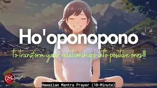 10 MINUTE 432HZ HO'OPONOPONO MANTRA TO TRANSFORM YOUR RELATIONSHIPS INTO POSITIVE ONES