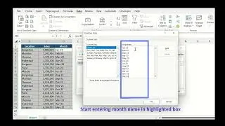 Pivot Table || Automatic Sequence Order of Months 