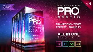 Bộ 400+ Pack: Transitions, Titles, Sound FX  cực kỳ đẹp dành cho Premiere Pro CC
