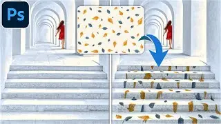Grafiken in der richtigen Perspektive auf Oberflächen darstellen | Photoshop Fluchtpunkt Tutorial