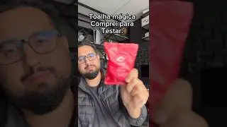 Toalha mágica da china é top