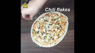Tortilla Recipe | Pizza Tortilla Recipe | Famous Tortilla Wrap Hack | Hack | Short | Shorts |