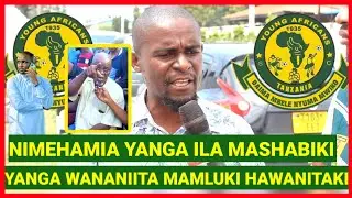 SHABIKI WA SIMBA ALIYEHAMIA YANGA, MASHABIKI WA YANGA WAMENIKATAA WANANIITA MAMLUKI, MIMI NI YANGA