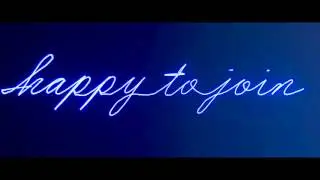 Drone Light Painting – “happy to join … Intel”