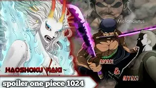 Haoshoku Haki Yamato. Shimotsuki Ushimaru Adalah Ayahnya Zoro?? One Piece 1024