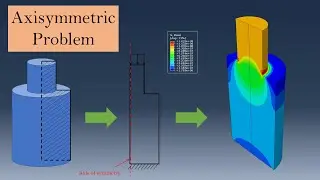 Axisymmetric analysis tutorial for beginners | ABAQUS CAE