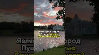 Является ли город Пушкин частью Петербурга? #россия #история #питер #пушкин #спб