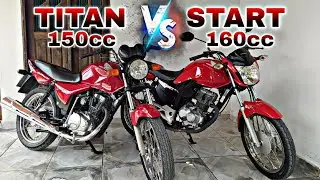 START 160 vs TITAN 150: Which is the Best Choice? POSITIVE AND NEGATIVE POINTS.