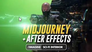 MIDJOURNEY Will Save You HOURS in After Effects! (Beginners Tutorial)