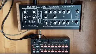 AVP Synth MBS-100 Midi Bass Synthesizer