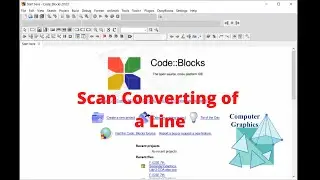 Scan converting of a Line | Computer Graphics