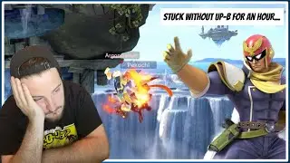 I COULDN'T USE UP-B FOR AN HOUR! Smash Ultimate Challenges w/ Captain Falcon (Elite Smash)