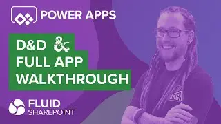 Power App, Canvas App  - Full Walkthrough (D&D  Helper)