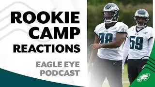 Thoughts on Class of 2023 after Eagles rookie camp | Eagle Eye Podcast