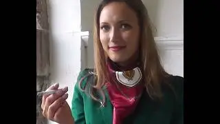 Ange: Smoking Cigarettes for the First Time. A New Documentary Series!