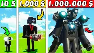 ПРОКАЧАЛ МАЛЫША КАМЕРАМЕНА ОТ 1$ ДО ТИТАНА КАМЕРАМЕНА 2.0 ЗА 1.000.000$! ЭВОЛЮЦИЯ В BRICK RIGS
