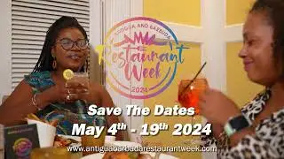 Antigua and Barbuda Restaurant Week Save the Date