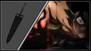 Black Clover Asta Demon Slayer Sword | Blender 3D Modeling